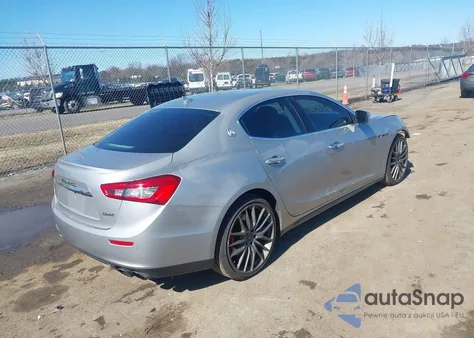 2014 Maserati Ghibli S Q4 z USA, uszkodzony, nr VIN ZAM57RTA2E1091957